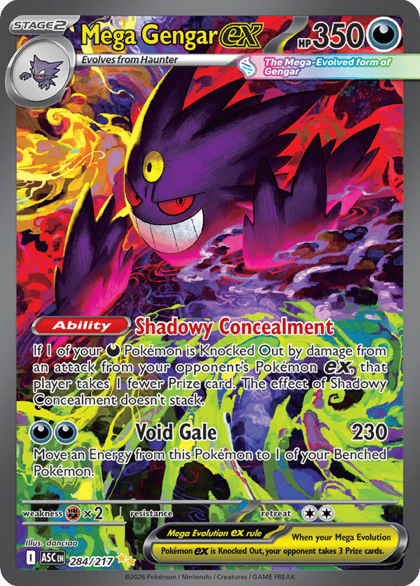 Mega Gengar ex – Special Illustration Rare – Ascended Heroes