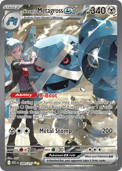 Steven's Metagross ex – Special Illustration Rare