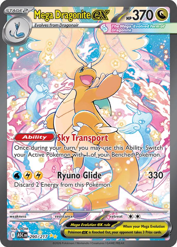 Mega Dragonite ex – Special Illustration Rare – Ascended Heroes
