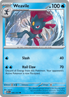 Weavile – Uncommon