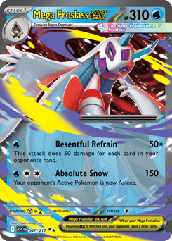 Mega Froslass ex – Double Rare