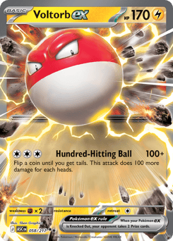 Voltorb ex – Double Rare