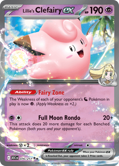Lillie's Clefairy ex – Double Rare