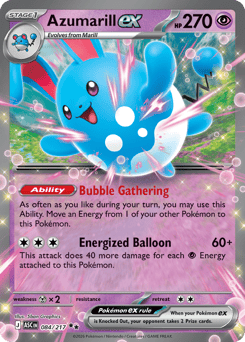 Azumarill ex – Double Rare