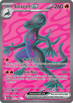 Salazzle ex – Ultra Rare