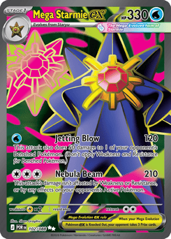 Mega Starmie ex – Ultra Rare
