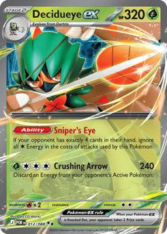 Decidueye ex – Double Rare