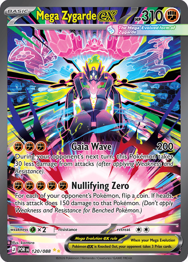 Mega Zygarde ex – Special Illustration Rare – Perfect Order