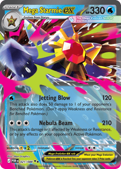 Mega Starmie ex – Double Rare