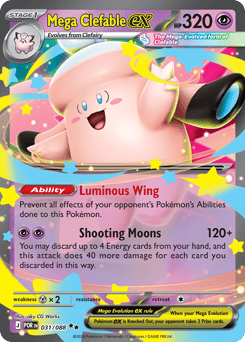 Mega Clefable ex – Double Rare