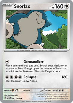 Snorlax – Common