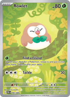 Rowlet – Illustration Rare