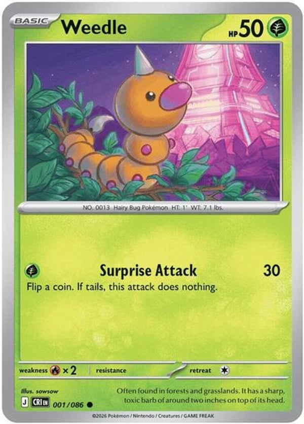 Weedle – Common