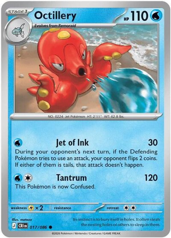 Octillery – Common