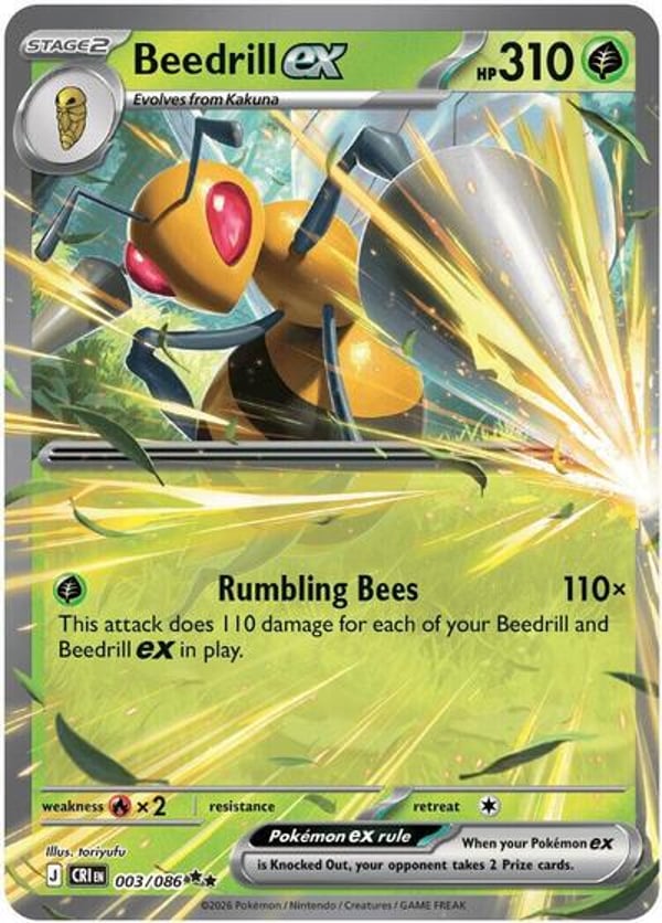 Beedrill ex – Double Rare