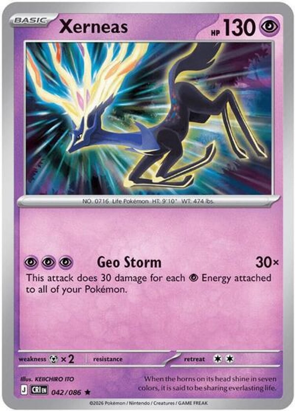 Xerneas – Rare
