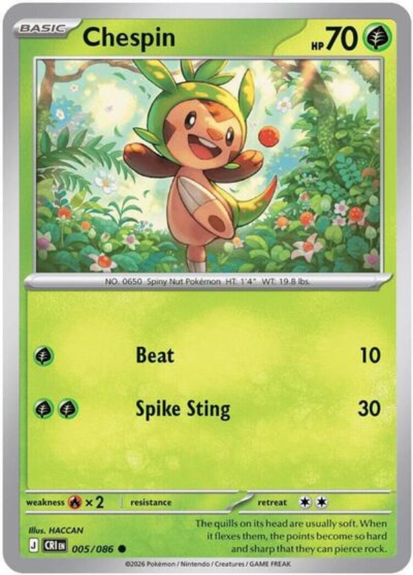 Chespin – Common