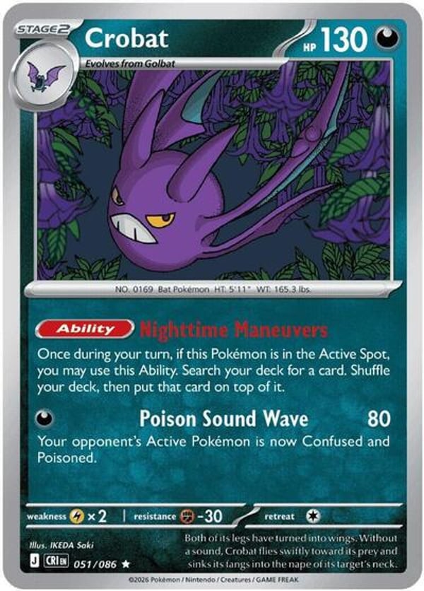 Crobat – Rare