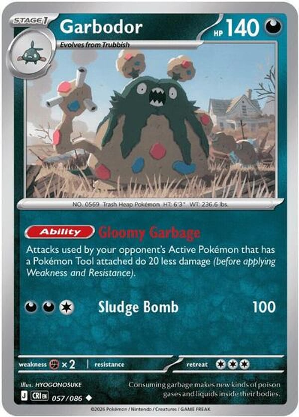Garbodor – Uncommon