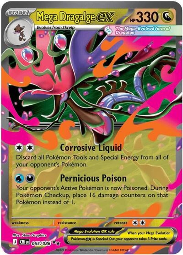 Mega Dragalge ex – Double Rare