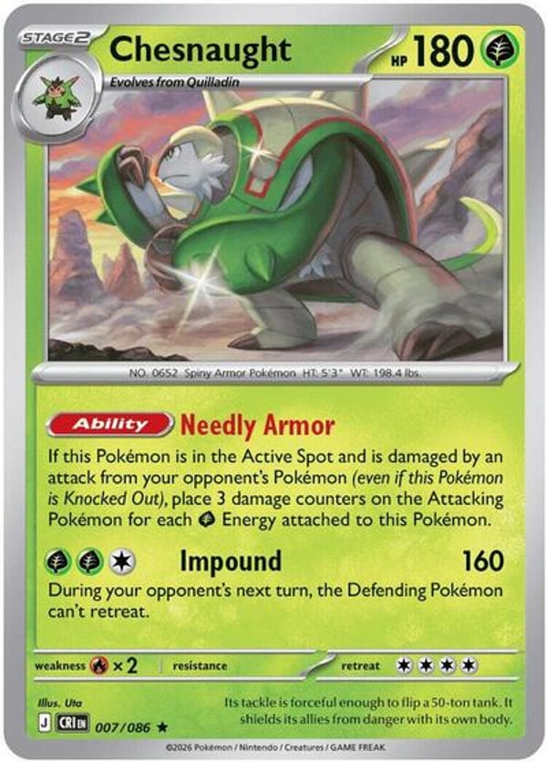 Chesnaught – Rare