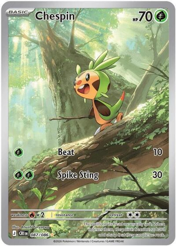 Chespin – Illustration Rare