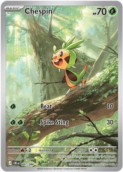 Chespin – Illustration Rare – Chaos Rising