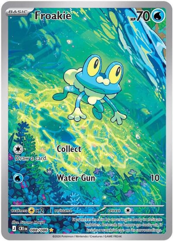 Froakie – Illustration Rare – Chaos Rising