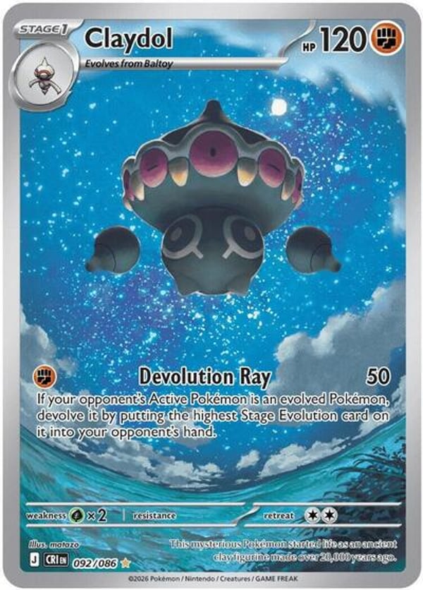 Claydol – Illustration Rare