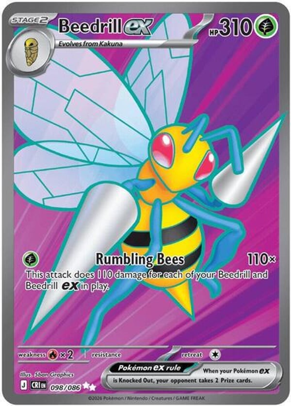 Beedrill ex – Ultra Rare