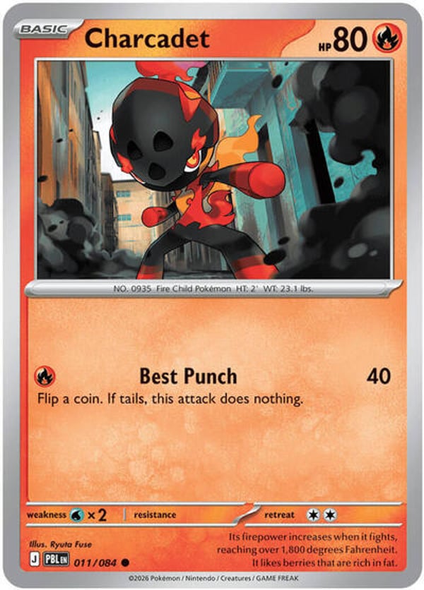 Charcadet #11 – Common – Pitch Black