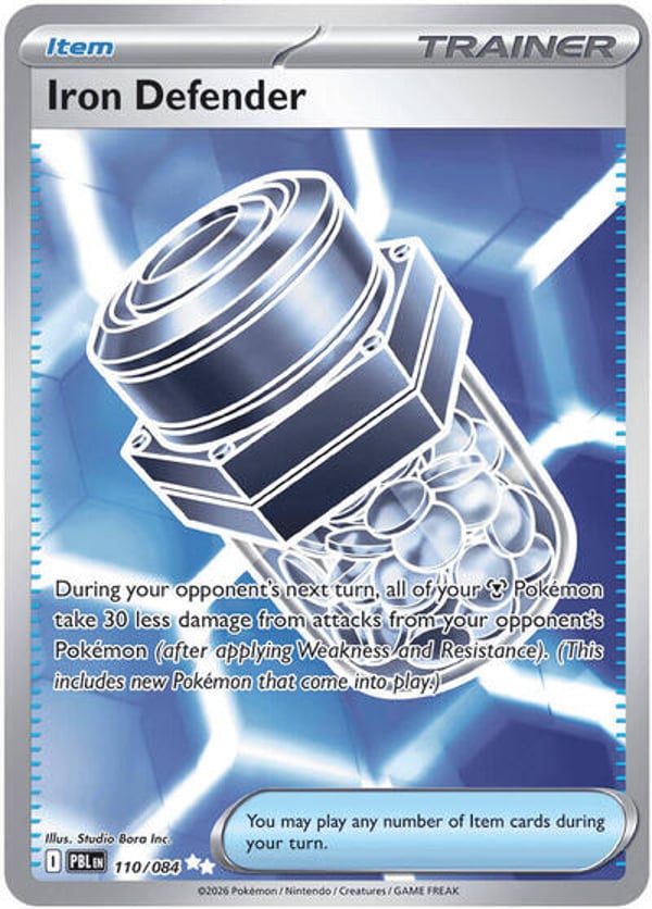 Iron Defender #110 – Ultra Rare – Pitch Black