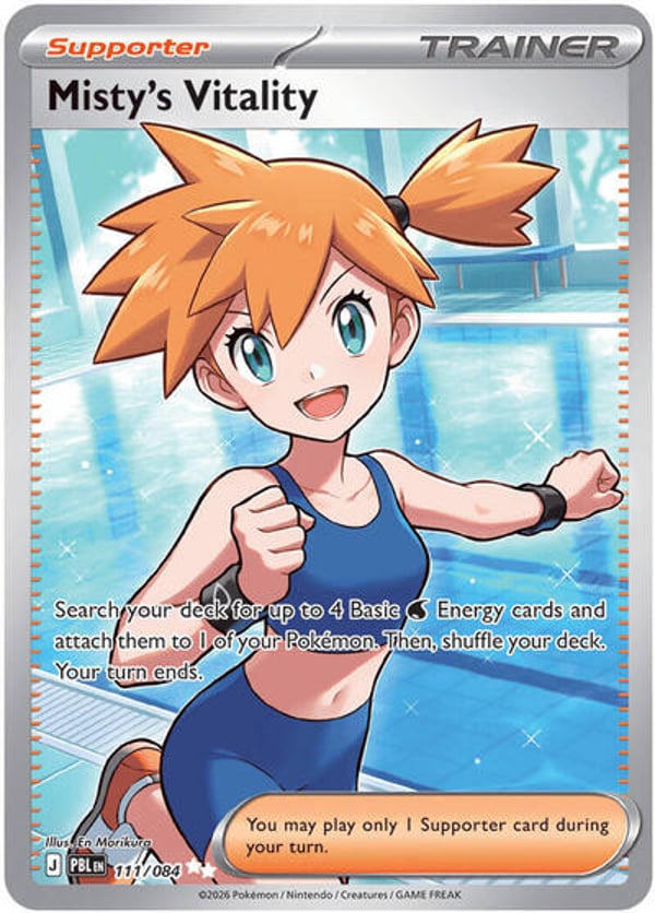 Misty's Vitality – Ultra Rare – Pitch Black