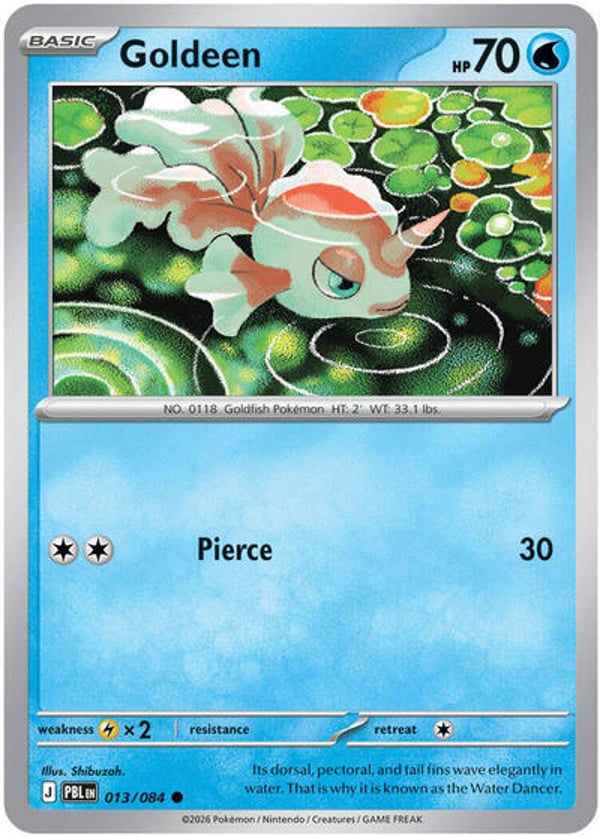 Goldeen #13 – Common – Pitch Black