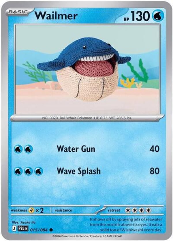 Wailmer #15 – Common – Pitch Black
