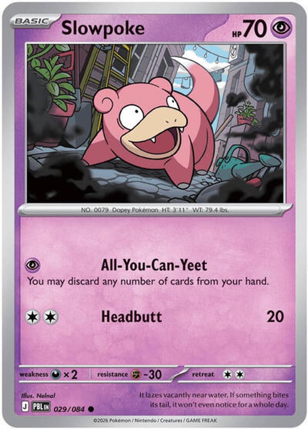 Slowpoke #29 – Common – Pitch Black