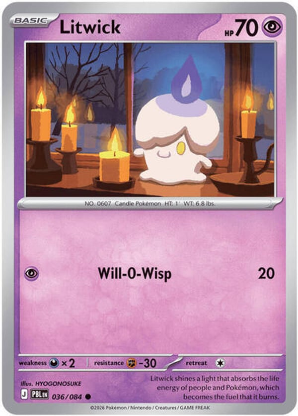 Litwick #36 – Common – Pitch Black