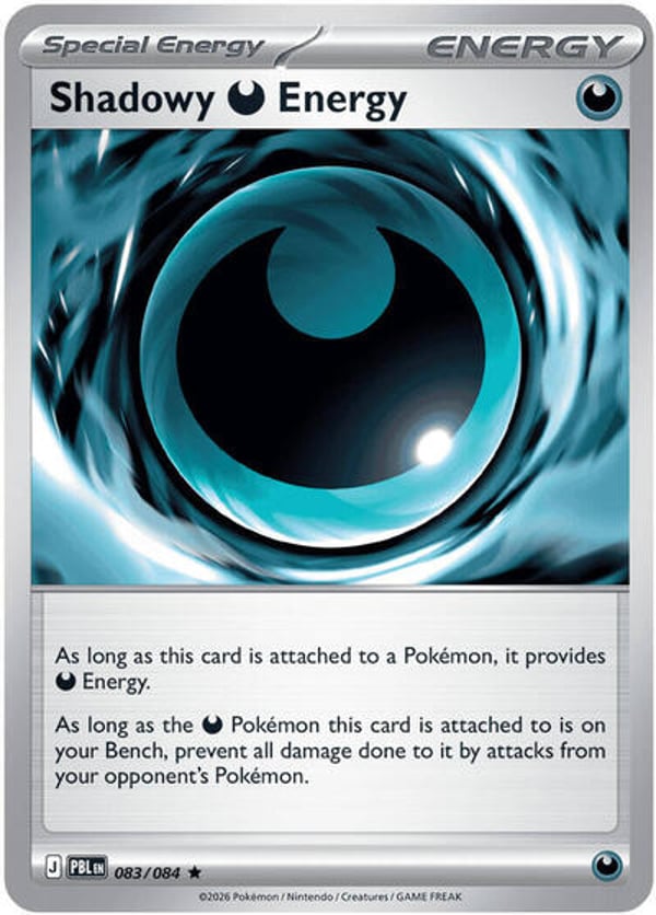 Shadowy Darkness Energy #83 – Rare – Pitch Black