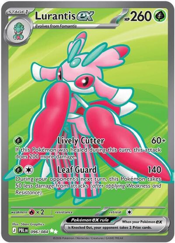 Lurantis ex #96 – Ultra Rare – Pitch Black