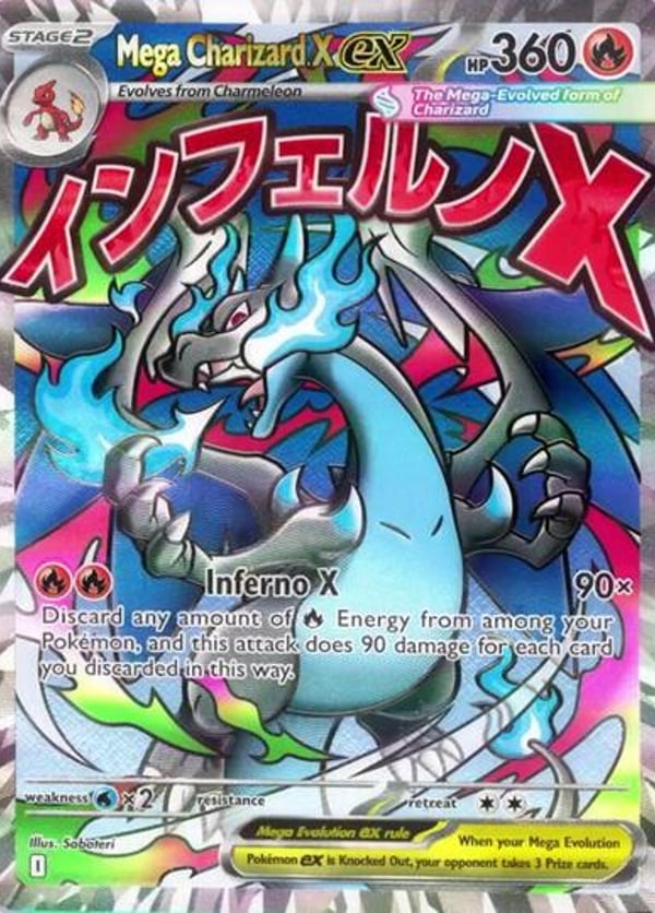 Mega Charizard X ex – Promo – Mega Evolution Promo