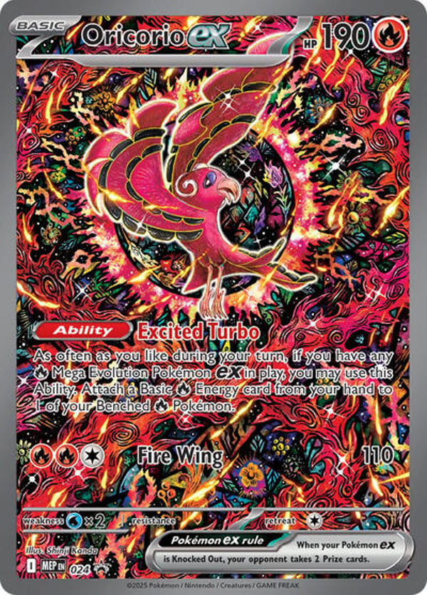 Oricorio ex – Mega Evolution Promo