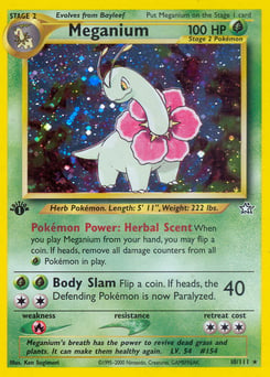 Meganium – Rare Holo