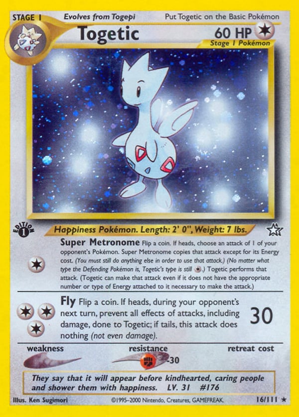 Togetic – Rare Holo – Neo Genesis