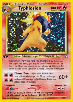 Typhlosion – Rare Holo