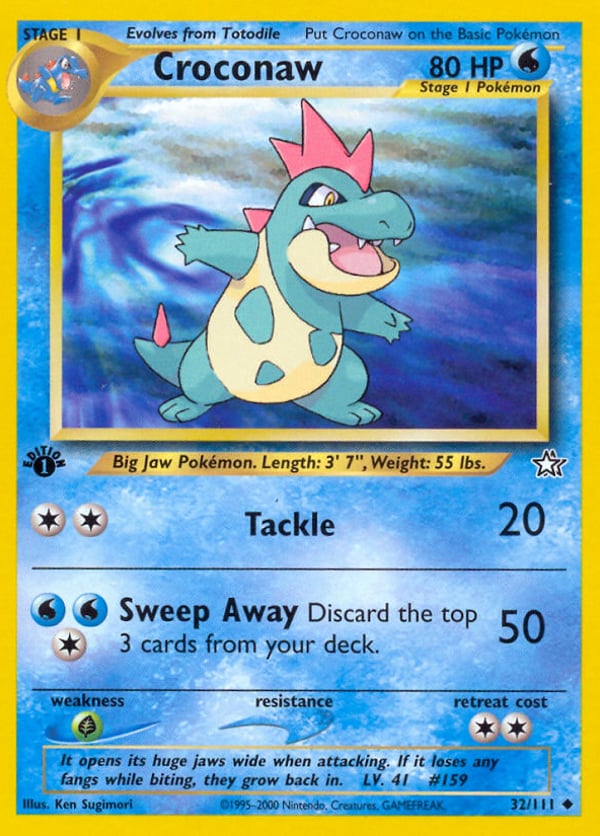 Croconaw – Neo Genesis