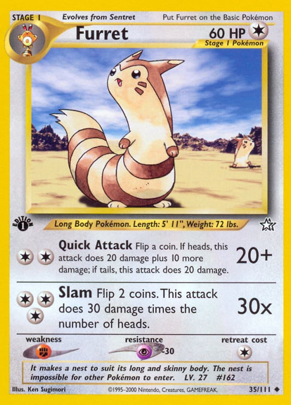 Furret – Uncommon – Neo Genesis