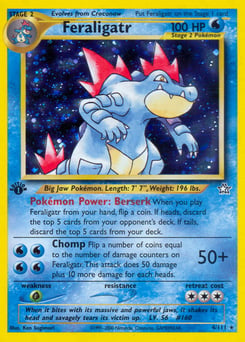 Feraligatr – Rare Holo