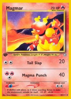 Magmar – Uncommon – Neo Genesis