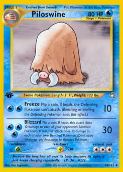 Piloswine – Uncommon
