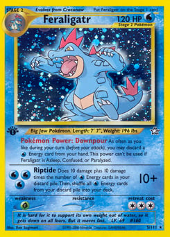 Feraligatr – Rare Holo